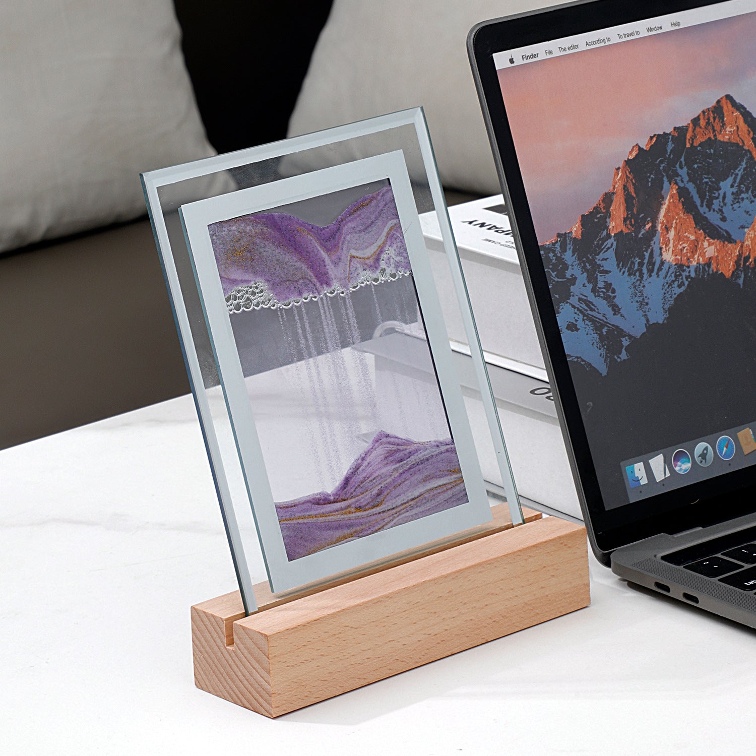 LumiSand Frame™ – Moving Sand Art Lamp