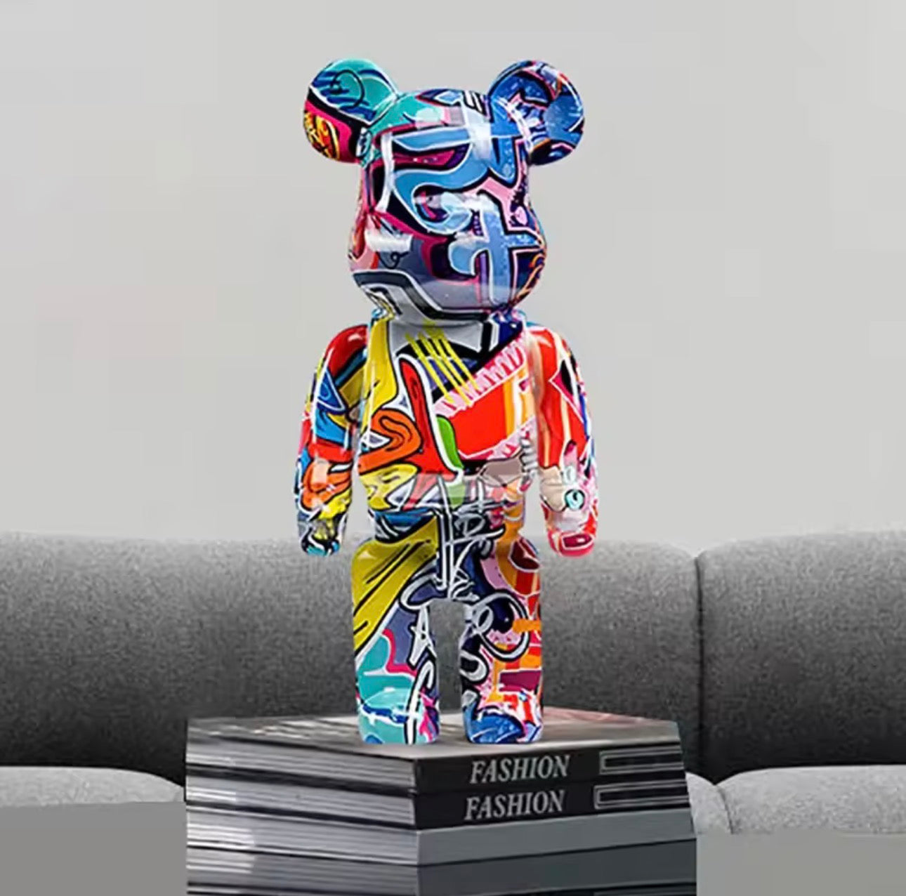Graffiti Bear Luxury Decor