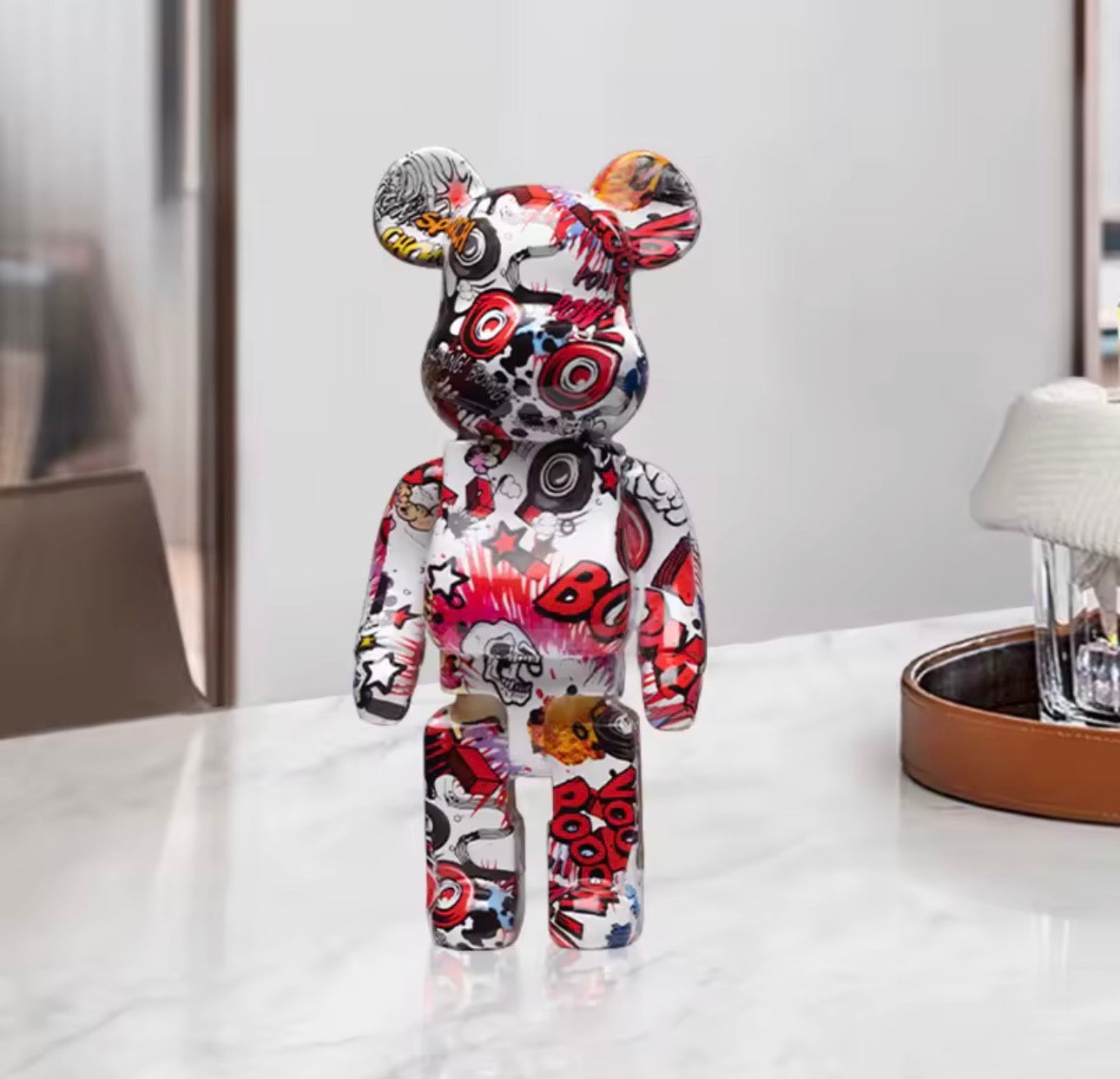 Graffiti Bear Luxury Decor
