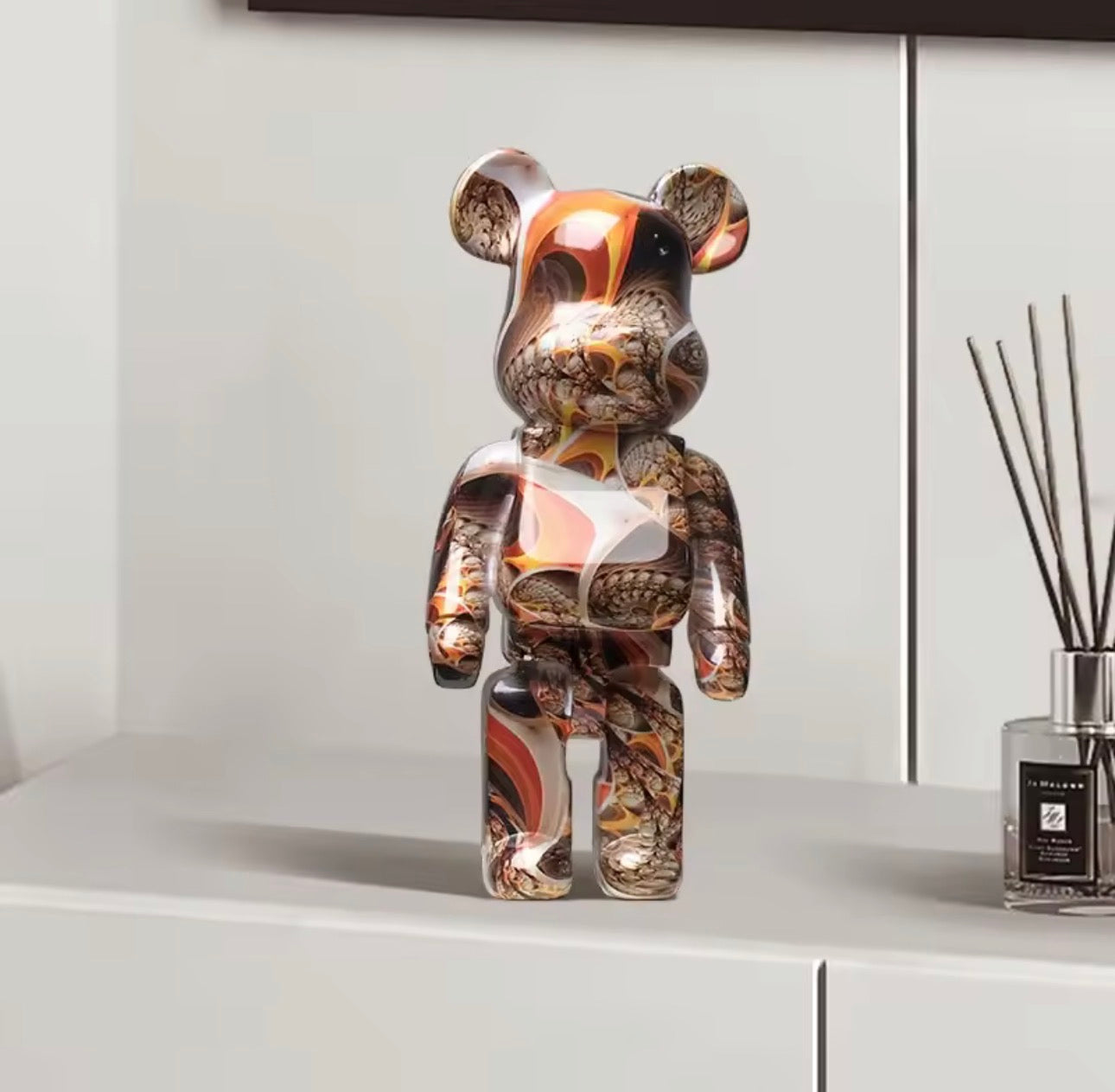 Graffiti Bear Luxury Decor
