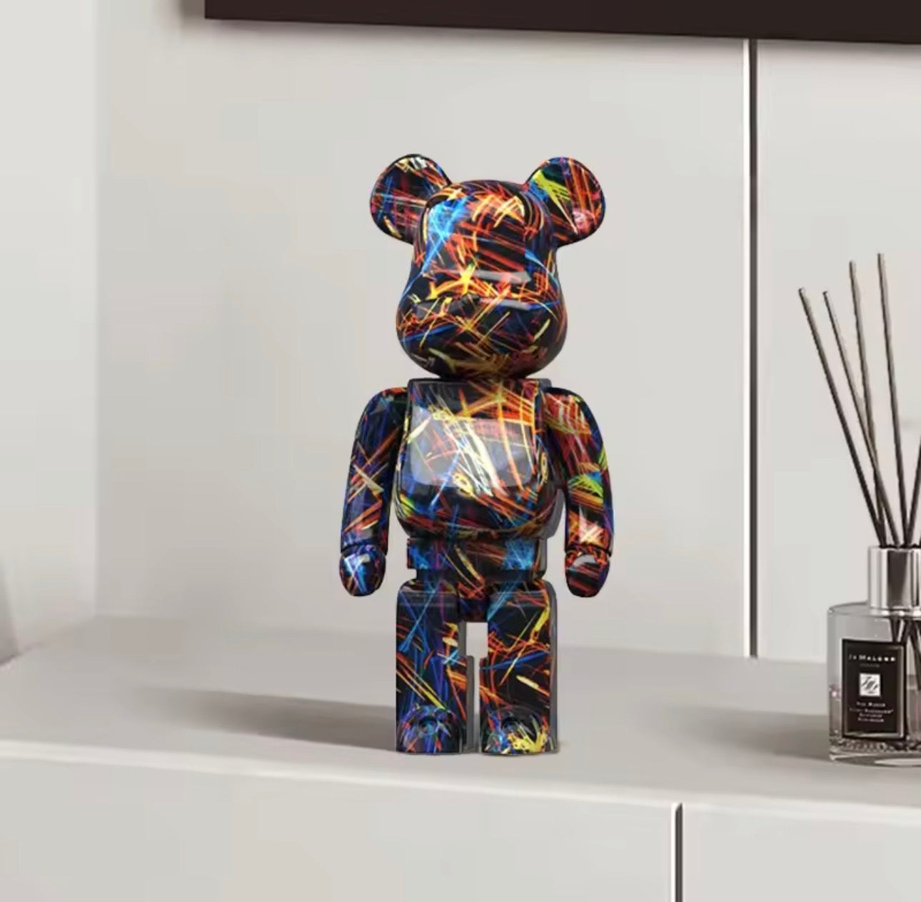 Graffiti Bear Luxury Decor
